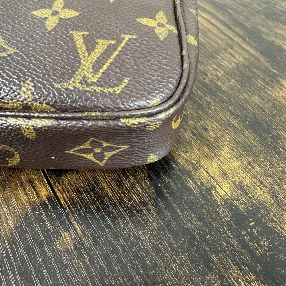 Louis Vuitton Monogram Canvas Brown & Tan Satchel (NOT LV STRAP) - Picture 10 of 16